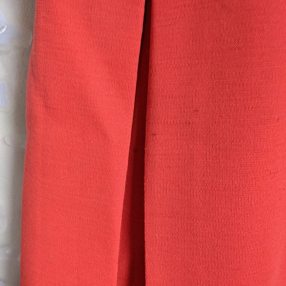 Vintage 1960s Lilli Ann Coral Mod Shift Dress S - Picture 6 of 7